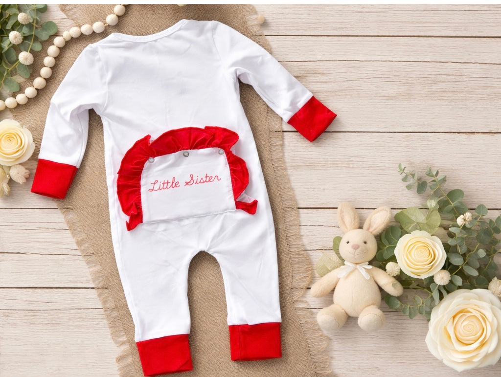 Little Sister Pajamas (White)