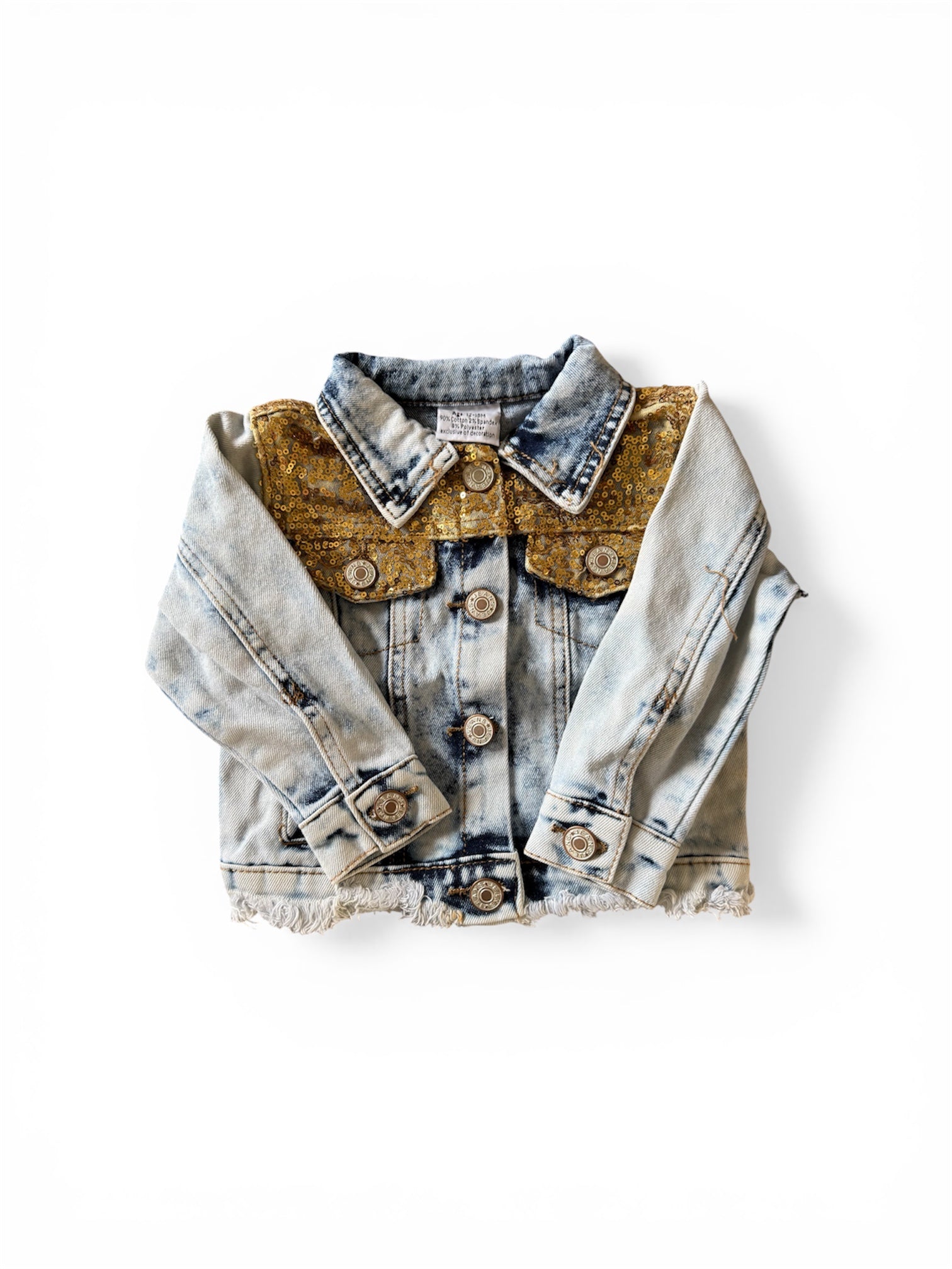 Distressed Jean Jacket