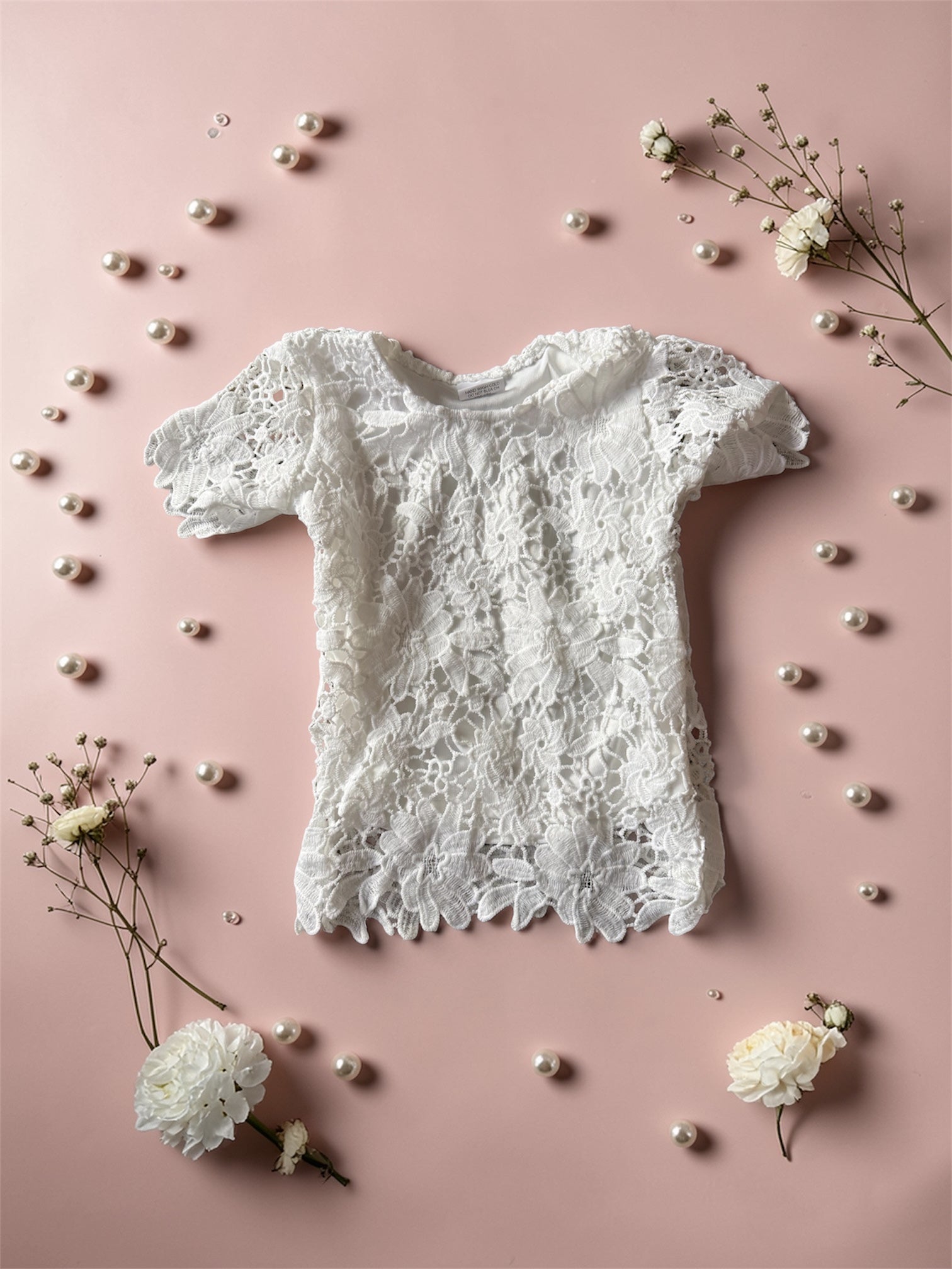 White Lace Shirt
